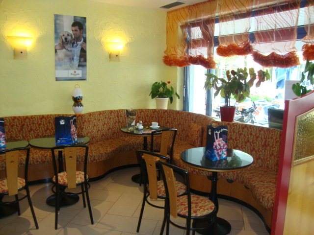 Innenbereich Eiscafé Calimero